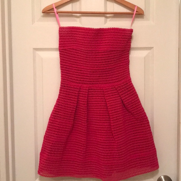 {ModCloth} Take a Close Loop Pink Dress - M - Picture 2 of 4